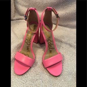 SAM EDELMAN PINK HEELS
